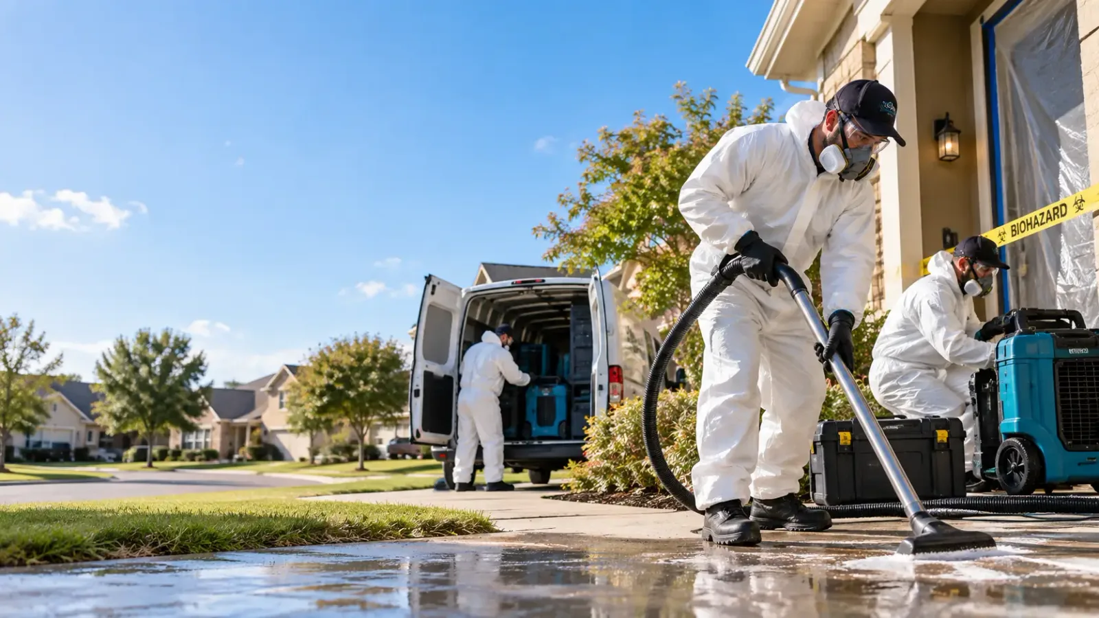Biohazard Cleanup in Fairchild Air Force Base, WA